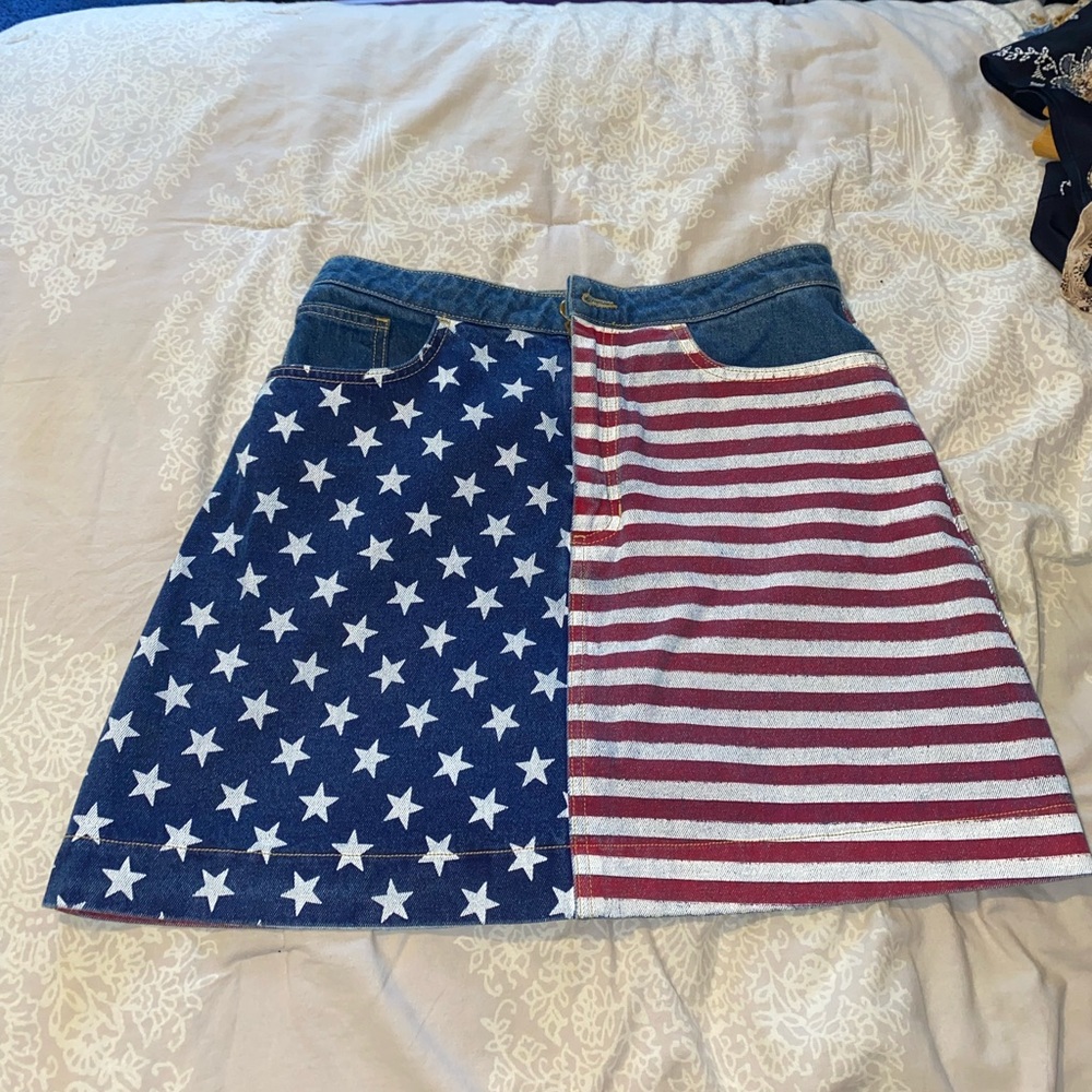 American Apparel Jean skirt